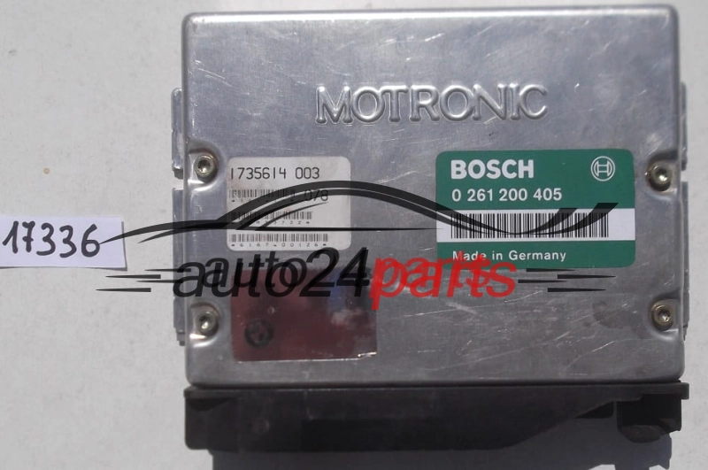 ECU ENGINE CONTROLLER BMW E34 E36 325i 525i BOSCH 0 261 200 405, 0261200405, MOTRONIC 1735614 003, 1735614003