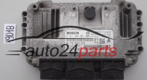 KOMPUTER STEROWNIK SILNIKA CITROEN PEUGEOT 1.6 BOSCH 0 261 208 901, 0261208901, 96 625 605 80, 9662560580, ME7.4.5 - 19018