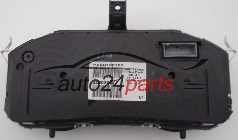 QUADRO STRUMENTI CRUSCOTTO CONTACHILOMETRI RENAULT MEGANE PECC132107, 8200364023, 35110419