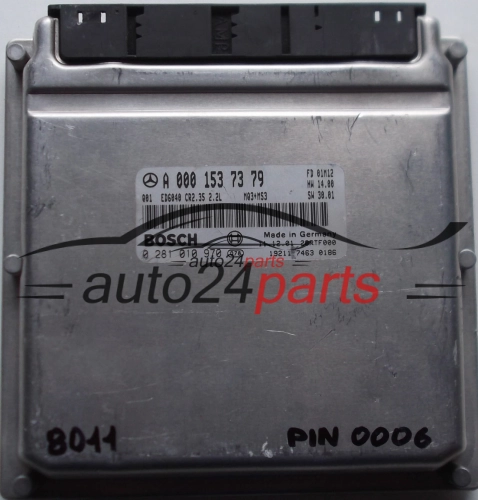 MERCEDES SPRINTER 2.2 220 CDI BOSCH 0281010970, 0 281 010 970, A0001537379, 0001537379, A 000 153 73 79, CR2.35