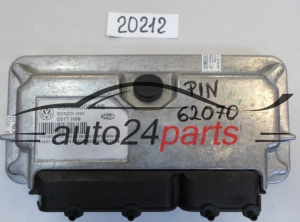 KOMPUTER STEROWNIK SILNIKA VOLKSWAGEN SEAT IBIZA 1.4 Magneti Marelli MY2 4HV.AS, MY24HVAS, 03C 906 024 AS, 03C906024AS, 61601.363.04, 6160136304 - 