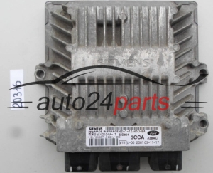 KOMPUTER STEROWNIK SILNIKA FORD FUSION 1.4 TDCI SIEMENS 5WS40404A-T, 5WS40404AT, 6S61-12A650-BA, 6S6112A650BA, 3CCA, SID804 