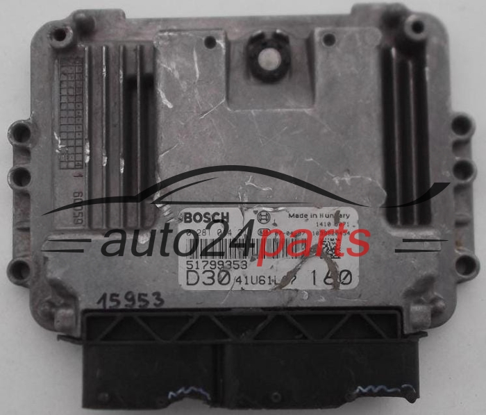 ECU CENTRALITA DE MOTOR FIAT DUCATO 3.0 JTD BOSCH 0 281 014 211, 0281014211, 51799353