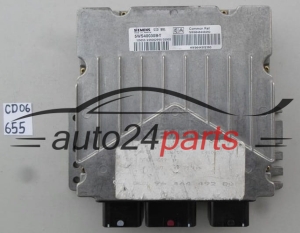 KOMPUTER STEROWNIK SILNIKA CITROEN PEUGEOT SIEMENS 5WS40030B-T, 5WS40030BT, SW 9646449280, HW 9644302380, SID801 -  655, 6749