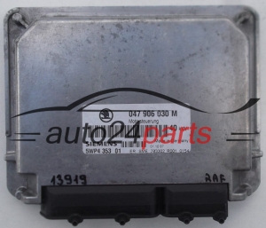 KOMPUTER STEROWNIK SILNIKA SKODA FELICJA 1.6 AEE 047906030M, 047 906 030 M, SIEMENS 5WP4327 02, 5WP4 353 01 - 13919