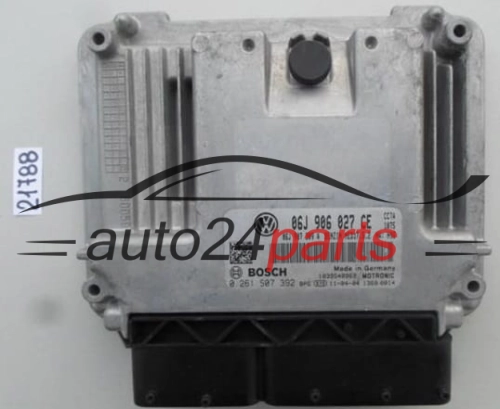 CENTRALINA MOTORE VW VOLKSWAGEN BEETLE BOSCH 0 261 S07 392, 0261S07392, 06J 906 027 CE, 06J906027CE, MED17.5.2
