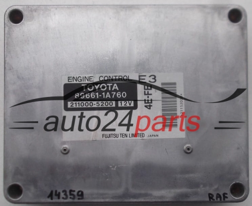 89661-1A760, 896611A760, 211000-5200, 211005200, 4E-FE E