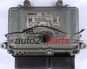 Μονάδα Ελέγχου Κινητήρα MERCEDES W169 B-KLASS B180 CDI A6401505279, A 640 150 52 79, 6401505279, BOSCH 0 281 012 435, 0281012435, CRA.42 OM640