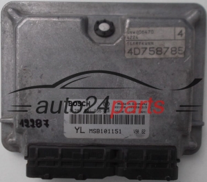  KOMPUTER STEROWNIK SILNIKA ROVER 25 45 MG ZR 2.0 BOSCH 0281001956