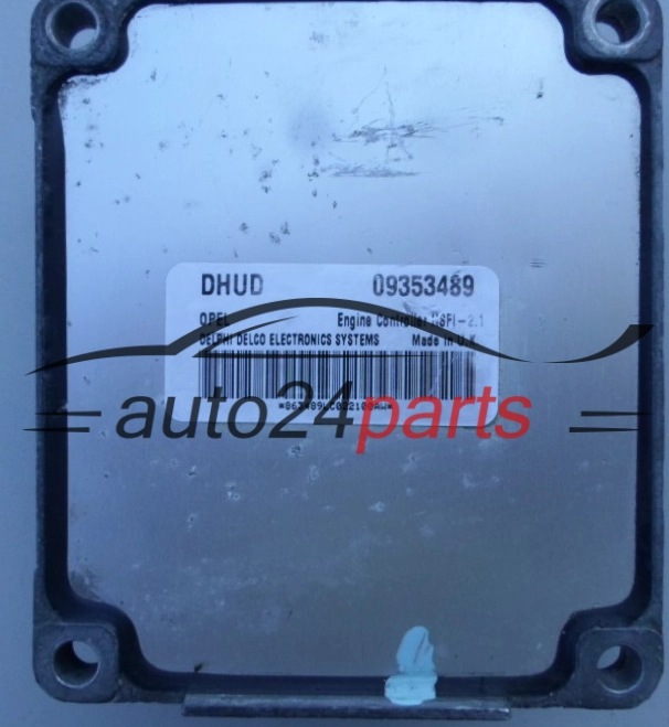 Sterownik silnika Opel Astra Corsa Vectra Zafira 1.4 Z14XE 1.6 Z16XE Z16SE 09353489DHUD HSFI21
