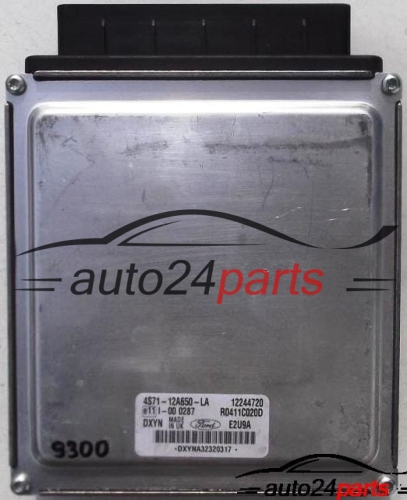 MOTORSTEUERGERÄT ECU STEUERGERAT FORD MONDEO III 2.0 TDCI, 4S71-12A650-LA, 4S7112A650LA, 12244720, R0411C0200, DXYN E2U9A 