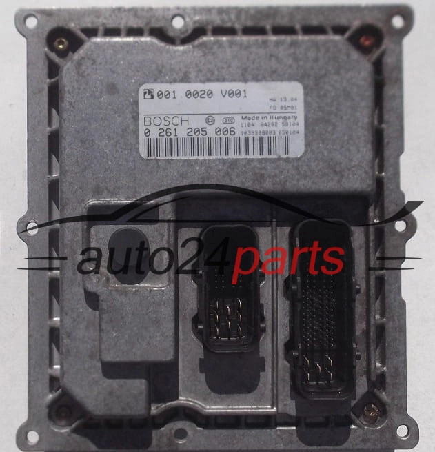 ECU ENGINE CONTROLLER SMART FORTWO BOSCH 0 261 205 006,  001 0020 V001