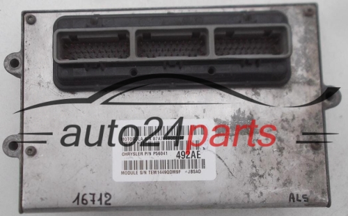 MOTORSTEUERGERÄT ECU STEUERGERAT CHRYSLER JEEP GRAND CHEROKEE P56041 492AE