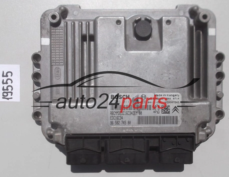 KOMPUTER STEROWNIK SILNIKA CITROEN C5 1.6 HDI BOSCH 0 281 011 561,  96 582 745 80,  9653958980