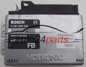 KOMPUTER STEROWNIK SILNIKA OPEL OMEGA A BOSCH 0 261 200 100, 0261200100, GM 90 233 741 FB, 90233741 FB - 15573, 15576