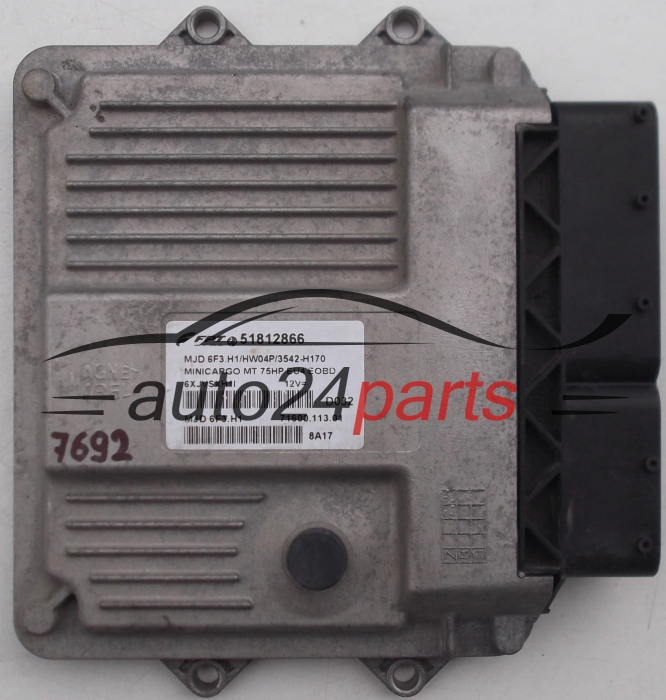 MOTORSTEUERGERÄT ECU STEUERGERAT FIAT MINI CARGO 1.3 Magneti Marelli MJD 6F3.H1