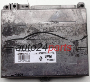KOMPUTER STEROWNIK SILNIKA RENAULT CLIO 1.2, SIEMENS S101729102 F, S101729102F, HOM7700854160, 7700854160