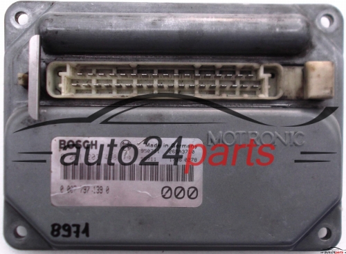 ECU CENTRALITA DE MOTOR LANCIA Y, FIAT DELTA TEMPRA 1.1, BOSCH 0 261 203 498, 0261203498, 0 007 797 139 0, 000077971390 