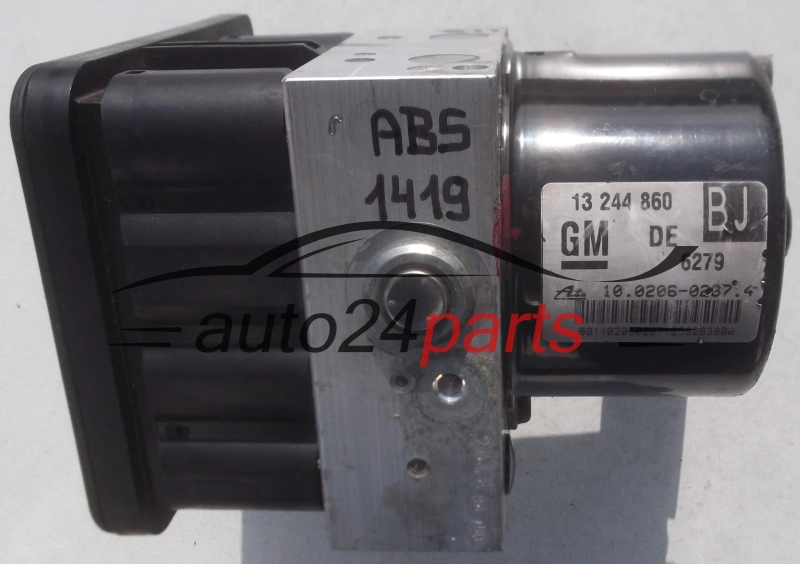 ABS PUMP OPEL ASTRA H ZAFIRA B  13 244 860 BJ, 13244860, ATE 10.0206-0287.4, 10020602874, 10.0960-0590.3, 10096005903