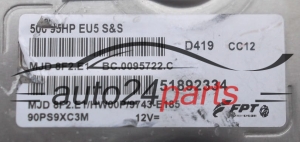 Μονάδα Ελέγχου Κινητήρα FIAT 500 1.3 JTD MAGNETI MARELLI MJD 8F2.E1