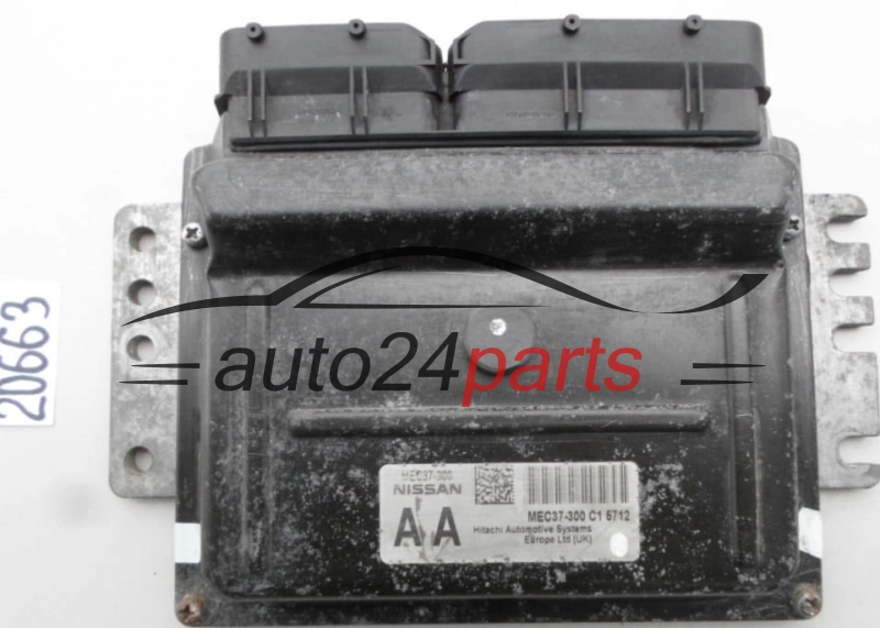 CENTRALINA MOTORE NISSAN MICRA 1.2 MEC37-300 AA, MEC37300, C1 5727, C15727, MEC37300C15727 