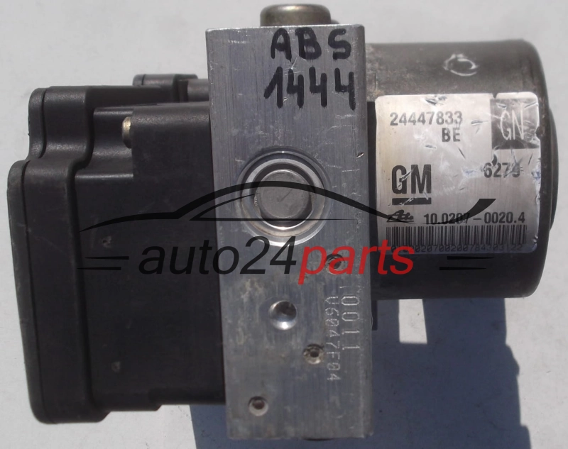 ABS CENTRALINA POMPA OPEL ASTRA H ZAFIRA B GM 24447833 GN, ATE 10.0207-0020.4, 10020700204, 10.0970-0507.3, 10097005073