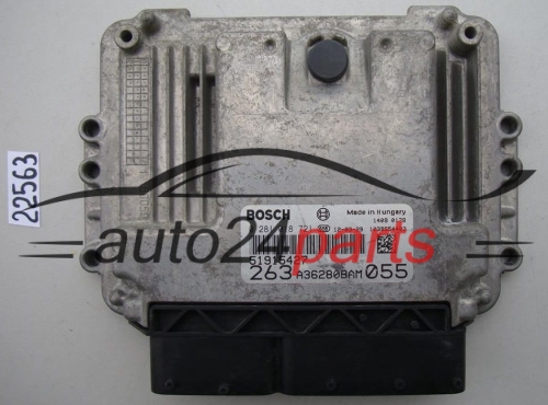 KOMPUTER STEROWNIK SILNIKA FIAT DOBLO 1.6 JTD BOSCH 0 281 018 721, 0281018721, 51915427