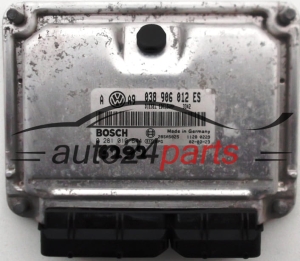 ECU ENGINE CONTROLLER VW VOLKSWAGEN GOLF BORA 1.9 SDI AQM 038906012ES, 038 906 012 ES, BOSCH 0 281 010 644, 0281010644, DIESEL EDC15VM+ 3342, 28SA5025 