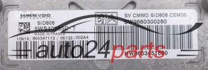 CENTRALINA DO MOTORE CITROEN PEUGEOT 1.4 HDI SIEMENS VDO 5WS40285C-T