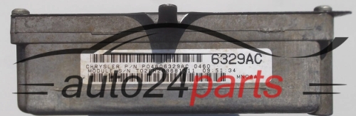 Μονάδα Ελέγχου Κινητήρα CHRYSLER STRATUS 2.0 P04606329AC, 6329AC, 4651711-2