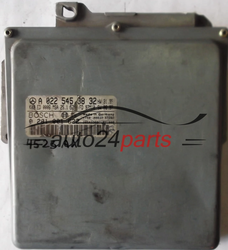 calculateur moteur pour mercedes w202 2.5 td