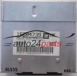 CENTRALINA MOTORE OPEL CORSA B 1.2, DELCO 16204739 HK, 16204739HK, D95014, BPDD