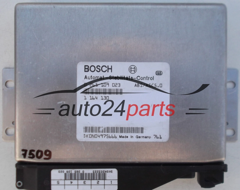  ABS STEROWNIK BMW E38 E39 BOSCH 0 265 109 023, 0265109023, 1 164 130, 1164130 
