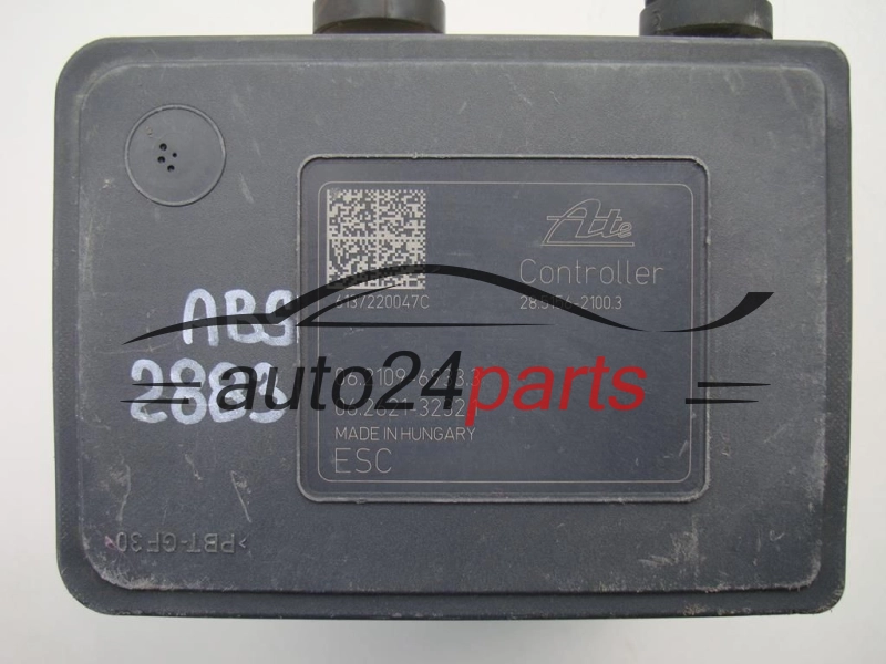 POMPE HYDRAULIQUE ET CALCULATEUR d'ABS NISSAN NOTE 476603VU0B, 06.2102-2842.4, 06210228424, 06.2109-6933.3, 06210969333