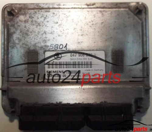 ECU ENGINE CONTROLLER SKODA FABIA 1.4 MPI AME 047 906 033A, 047906033A, SIEMENS 5WP43302 05 