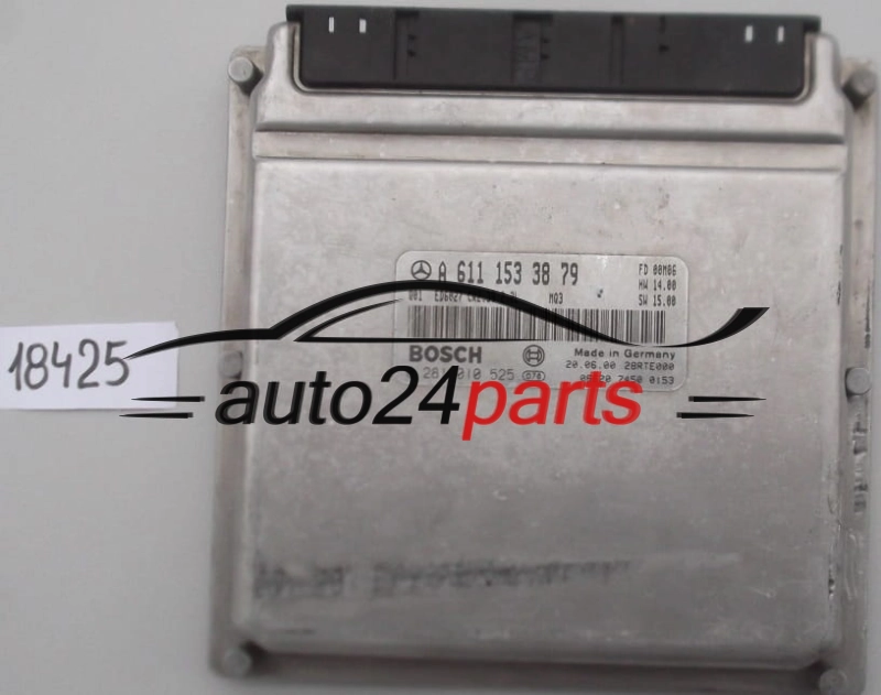 MERCEDES SPRINTER 2.2 CDI BOSCH 0281010525, 0 281 010 525, A6111533879, 6111533879, A 611 153 38 79, CR2.39