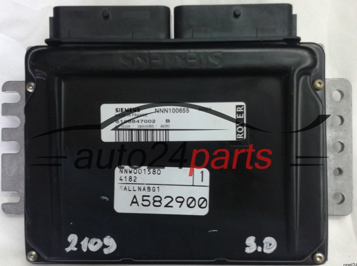 MOTORSTEUERGERÄT ECU STEUERGERÄT ROVER 75 MG ZT FREELANDER 2.5 V6 SIEMENS S108847002B, NNN100655 A0009