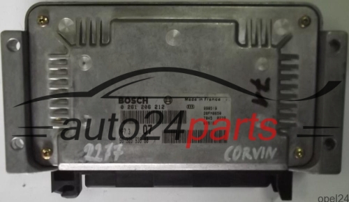  ECU CENTRALITA DE MOTOR CITROEN XSARA 1.4 BOSCH 0261206212