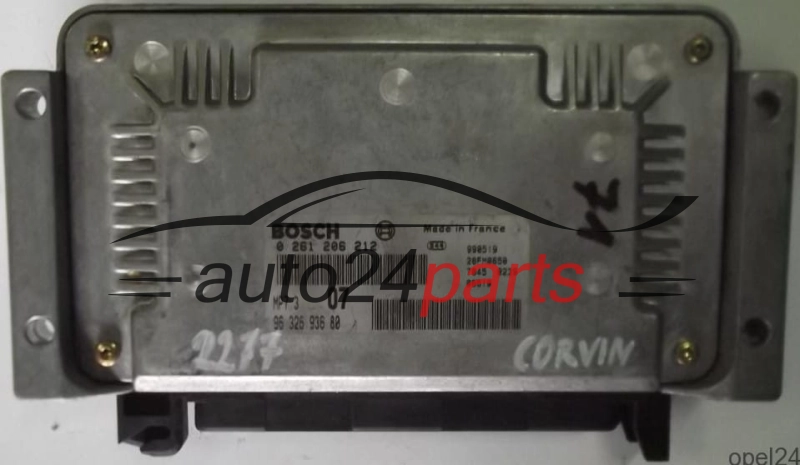  ECU CENTRALITA DE MOTOR CITROEN XSARA 1.4 BOSCH 0261206212