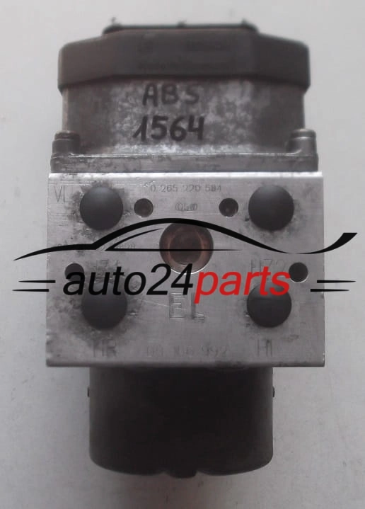 ABS HYDRAULIK-AGGREGAT MIT STEUERGERAET OPEL ASTRA BOSCH 0 265 220 584, 0265220584, 09 156 992 EL, 09156992EL, 09156992, 0 273 004 517, 0273004517