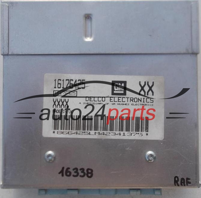 KOMPUTER STEROWNIK SILNIKA OPEL ASTRA F CORSA B GM 16176425