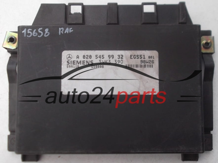 BOITE DE VITESSES AUTOMATIQUE MERCEDES SIEMENS 5WK3 390, 5WK3390, A 020 545 99 32, A0205459932