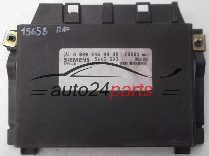 BOITE DE VITESSES AUTOMATIQUE MERCEDES SIEMENS 5WK3 390, 5WK3390, A 020 545 99 32, A0205459932