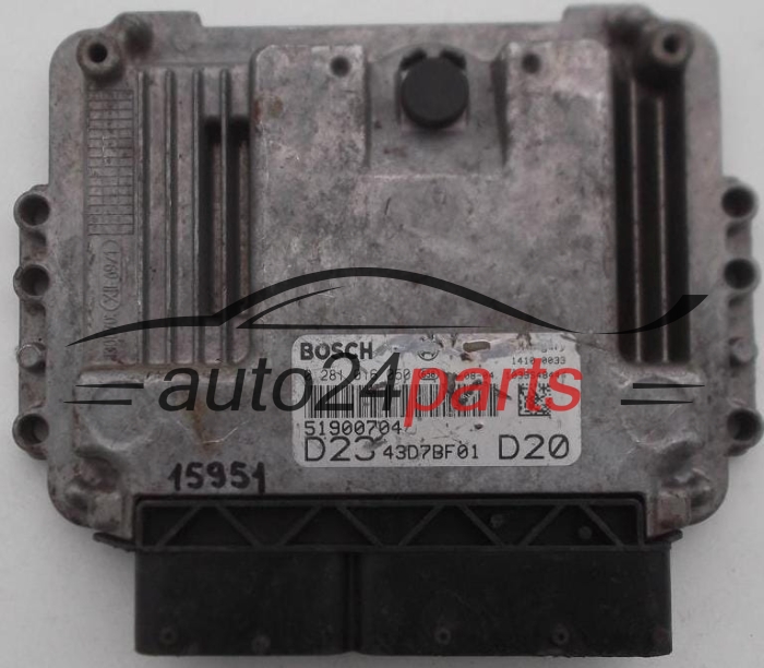 CENTRALINA DO MOTORE FIAT DUCATO JUMPER BOXER 2.3 JTD BOSCH 0 281 016 050, 0281016050, 51900704