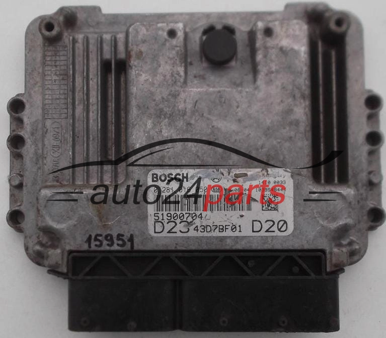 CENTRALINA DO MOTORE FIAT DUCATO JUMPER BOXER 2.3 JTD BOSCH 0 281 016 050, 0281016050, 51900704