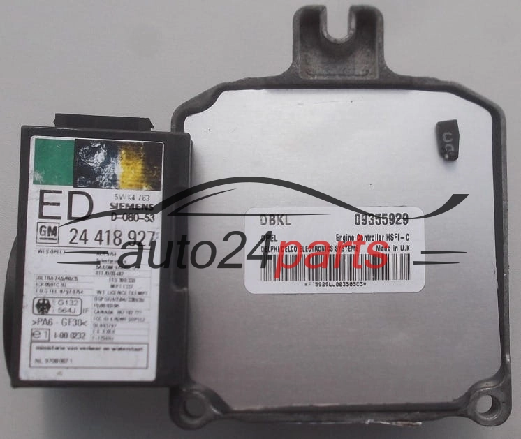 CENTRALINA MOTORE OPEL ASTRA VECTRA ZAFIRA  Delphi Delco 09355929 DBKL
