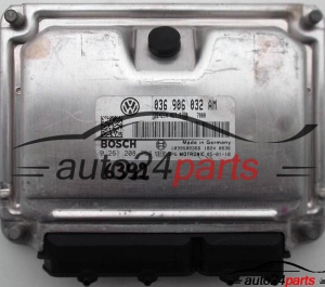 CALCULATEUR MOTEUR VW VOLKSWAGEN GOLF 1.4 BOSCH 0 261 208 754, 0261208754, 036 906 032 AM, 036906032AM 