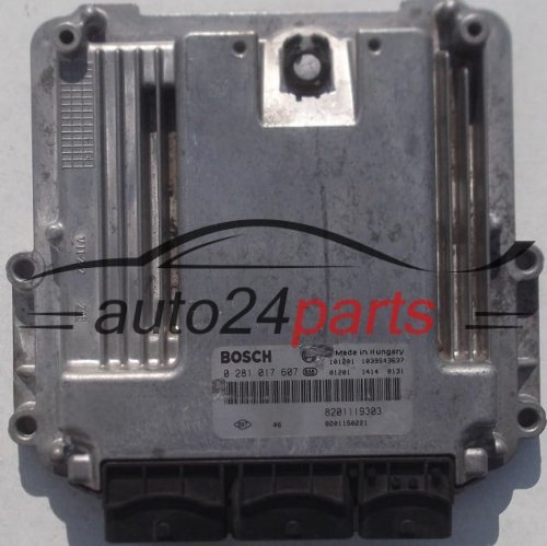 Μονάδα Ελέγχου Κινητήρα RENAULT ESPACE 2.0 DCI BOSCH 0 281 017 607
