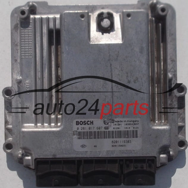 Μονάδα Ελέγχου Κινητήρα RENAULT ESPACE 2.0 DCI BOSCH 0 281 017 607