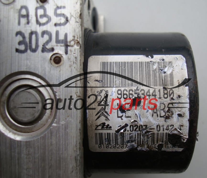 ABS PUMPE BLOCK HYDRAULIKPUMPE STEUERGERÄT CITROEN PEUGEOT 9665344180, 10.0207-0142.4, 10020701424, 10.0970-1153.3, 10097011533